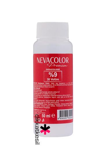 Nevacolor Oksidasyon Kremi, Oksidan Saç Açıcı Sıvı Peroksit %9 30 Volüm 50 ml