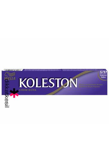Koleston 5.37 Kışkırtıcı Kahve Krem Saç Boyası Tüp 50 ml