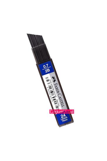 Faber Castell 0.7 Uç 75 mm 2B, Kalem Ucu 24 lü, Kalem ucu Çeşitleri - Toptan Olunca