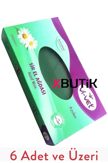 Vi Vet Kalıp Ağda, Azulen Sir Ağda 400 ml Yeşil, Sir Ağdalar 6 Adet - Toptan Olunca